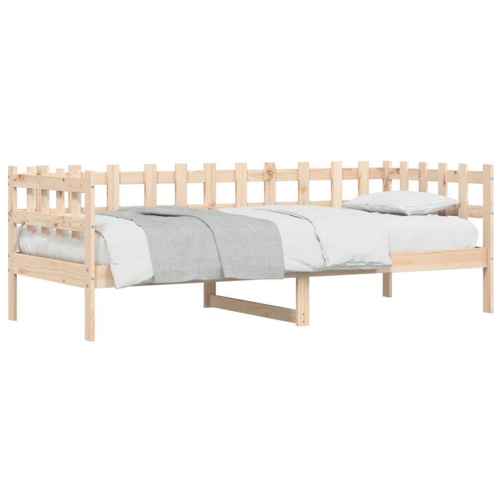Day Bed without Mattress  90x200 cm Solid Wood Pine